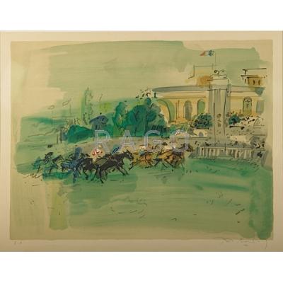 Appraisal: RAOUL DUFY French - Lithograph in colors of a horse