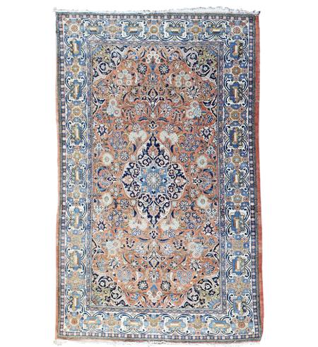 Appraisal: KASHAN RUG CENTRAL PERSIA LATE TH EARLY TH CENTURY the