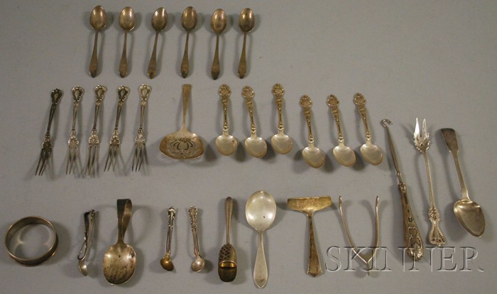 Appraisal: Group of Sterling Silver Flatware and other Assorted Items a