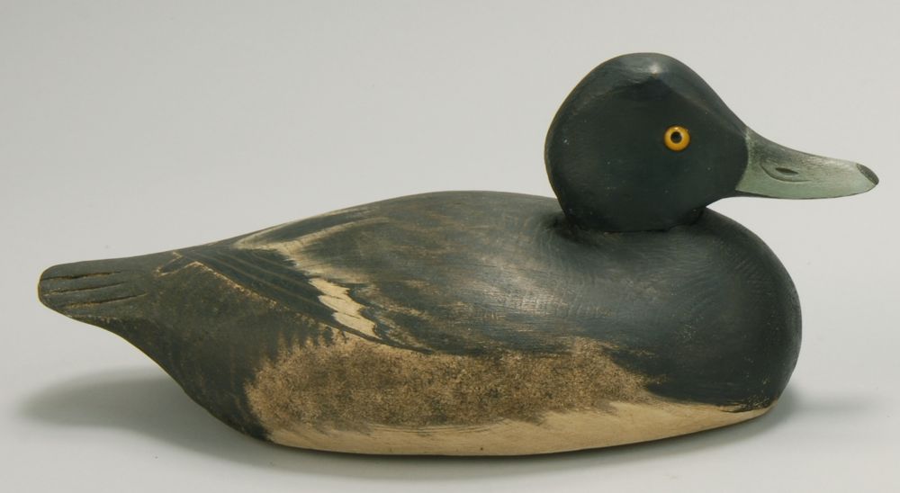 Appraisal: BLUEBILL DRAKE DECOY By A E Crowell of East Harwich