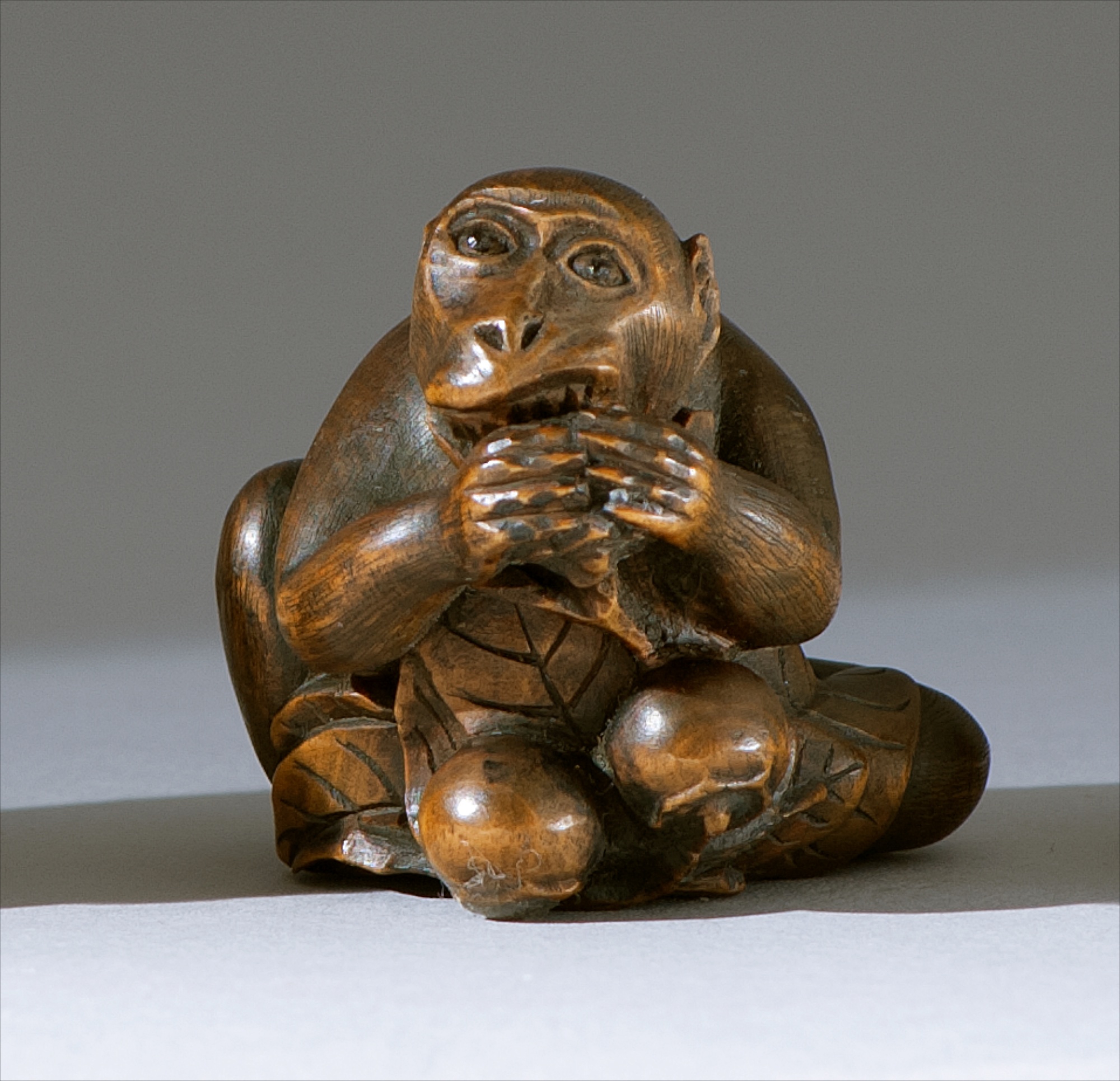 Appraisal: WOOD NETSUKE ContemporaryBy Shinzan Masanao In the form of a