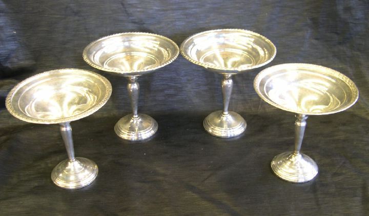 Appraisal: Two Pair of Bonbon Dishes second quarter th century one