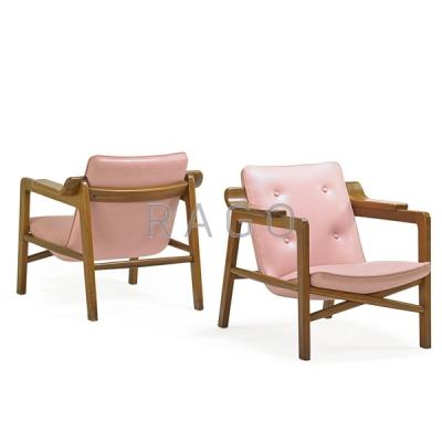 Appraisal: EDVARD AND TOVE KINDT-LARSEN Pair of chairs Condition Report