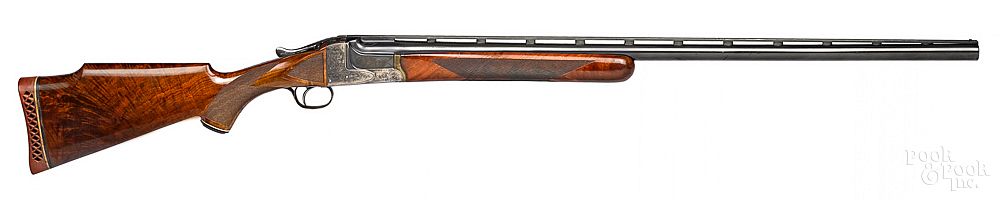 Appraisal: A H Fox Gun Co JE grade trap shotgun A