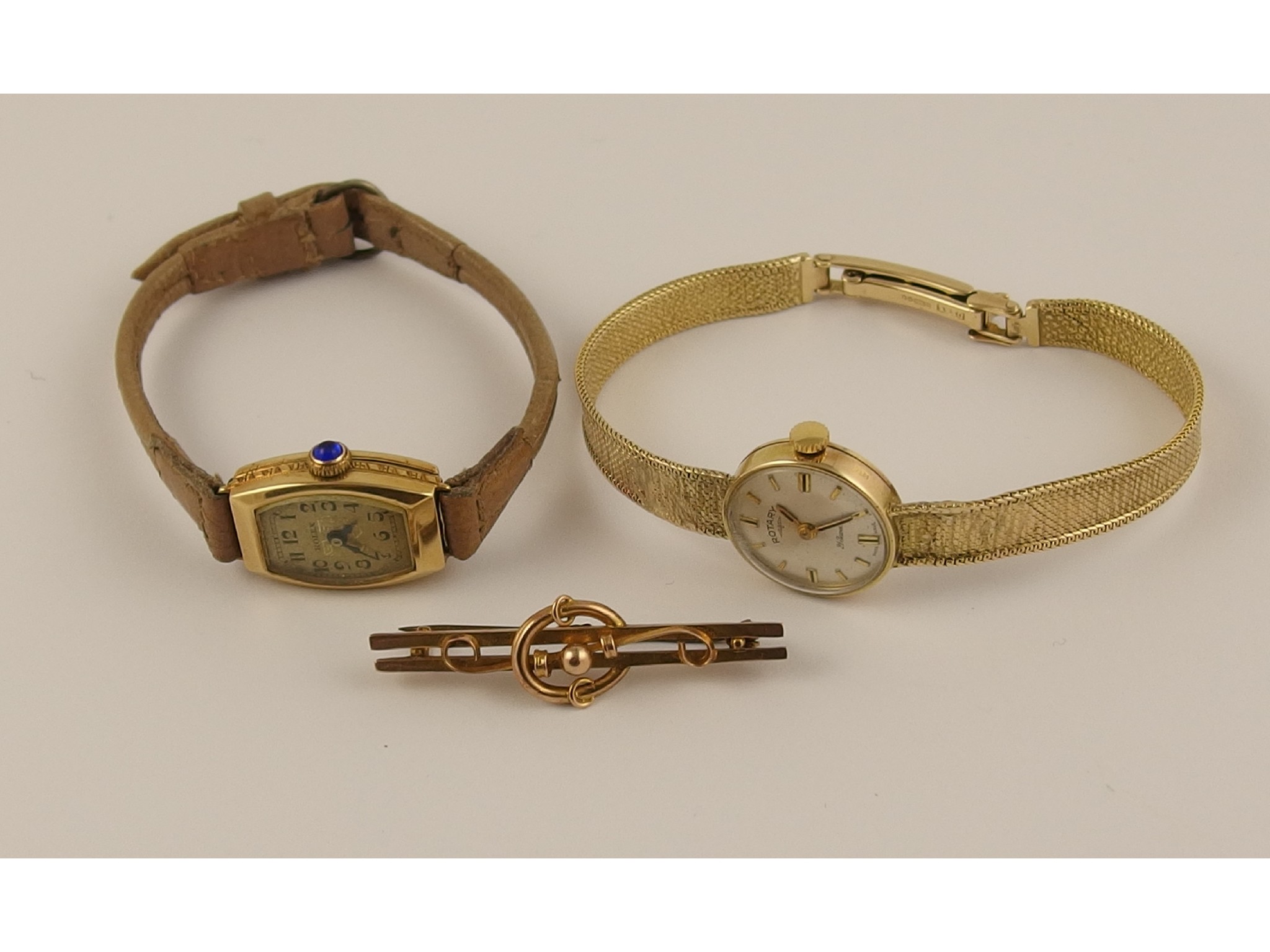 Appraisal: A ct ladies Rotary watch and strap an ct cased