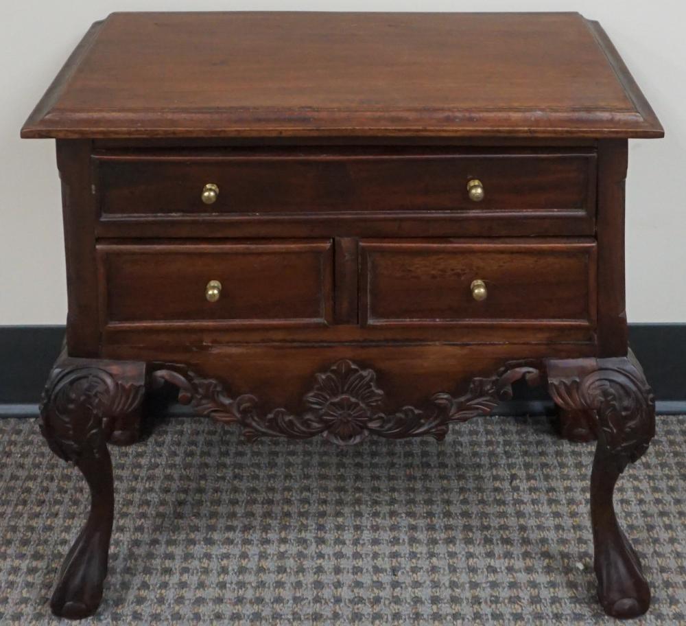 Appraisal: Anglo Indian Hardwood Diminutive Low Boy x x in x