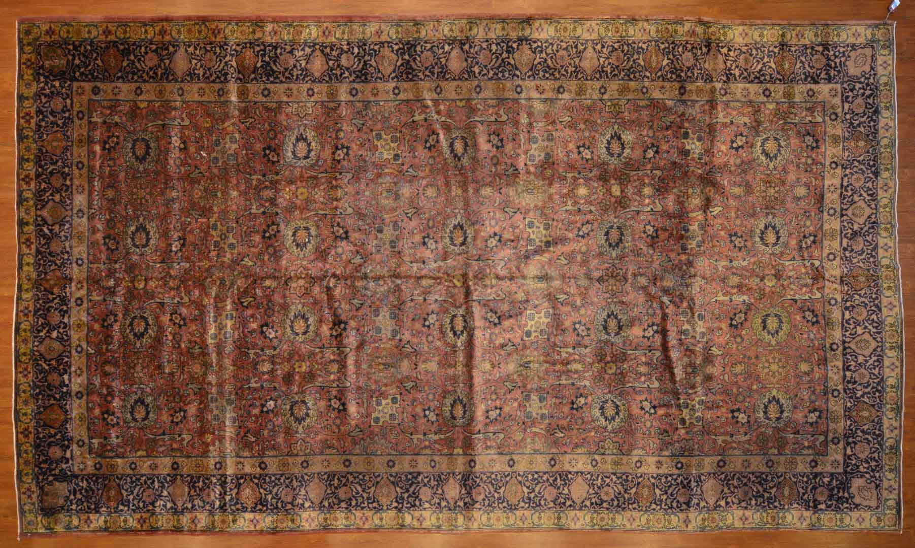 Appraisal: Antique Sivas carpet approx x Turkey circa Condition Excellent condition