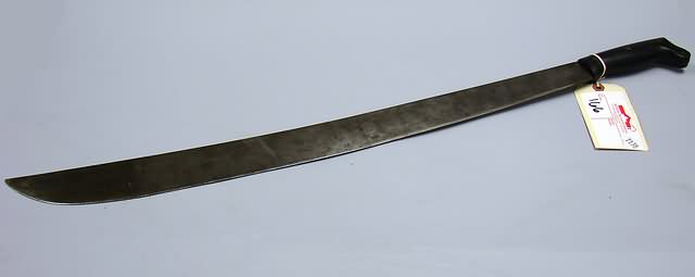 Appraisal: WWII US Navy MK- machete date on blade manufactured by