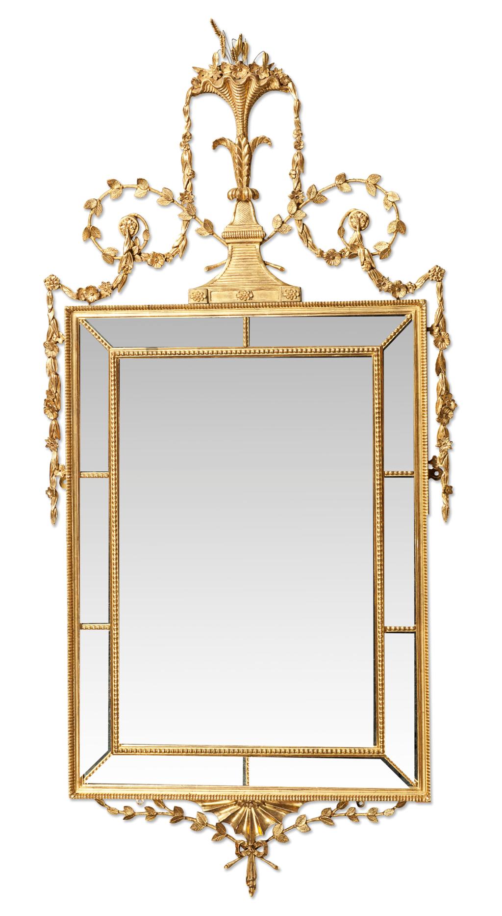 Appraisal: PAIR OF GOOD VICTORIAN NEOCLASSICAL GILTWOOD MIRRORS TH CENTURY the