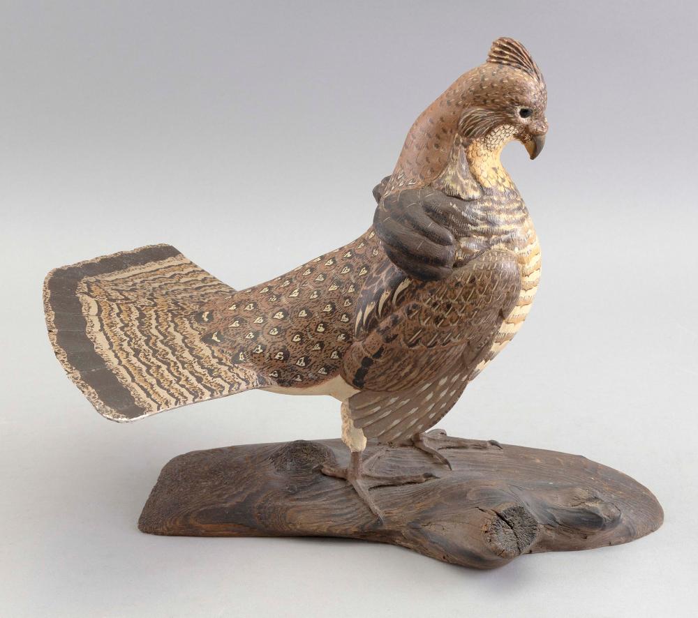 Appraisal: ROBERT AND VIRGINIA WARFIELD RUFFED GROUSE JAFFREY NEW HAMPSHIRE TH