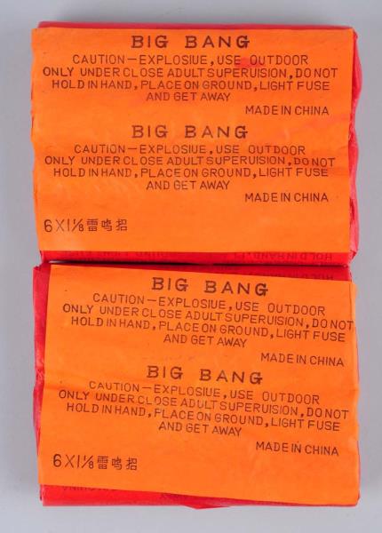 Appraisal: Lot Of Big Bang Pack Firecrackers x - Condition Excellent