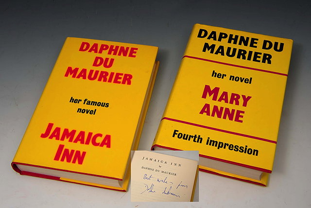 Appraisal: DU MAURIER Daphne Jamaica Inn Gollancz th imp insc 'Best