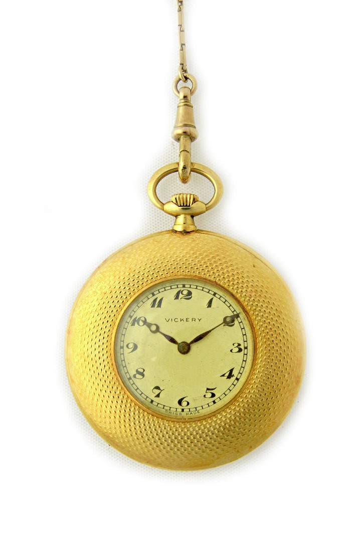 Appraisal: An ct gold cased keyless wind openfaced dress watch with