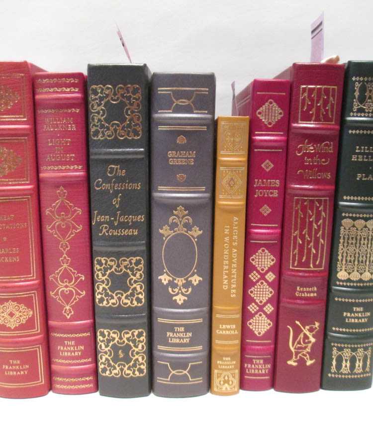 Appraisal: NINETEEN COLLECTIBLE BOOKS published in limited edition by the Franklin