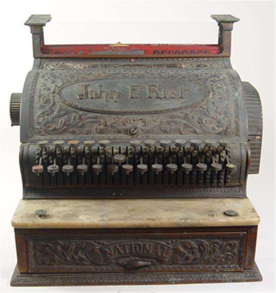 Appraisal: Brass National Cash Register