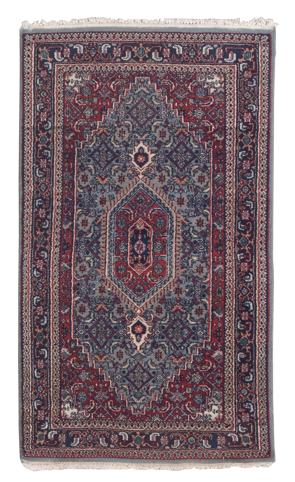 Appraisal: BIDJAR DESIGN RUG X LATE TH CENTURYBIDJAR DESIGN RUG '