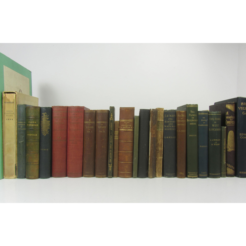 Appraisal: Botany and Natural History a collection of c volumes including