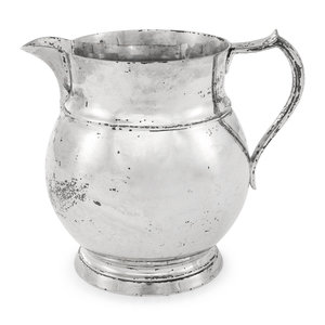 Appraisal: An American Silver-Gilt Water Pitcher Tuttle Silversmiths Boston MA Circa