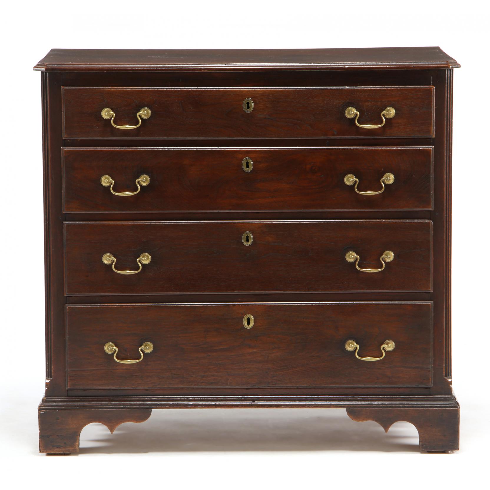 Appraisal: North Carolina Chippendale Chest of Drawers attributed to James Gheen