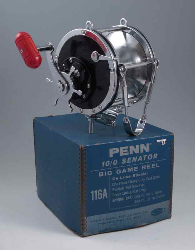 Appraisal: PENN SENATOR A BIG GAME FISHING REEL Sold with original