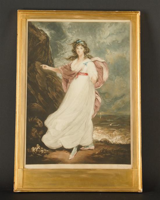 Appraisal: Stevenson th C English Young Girl in a White Dress