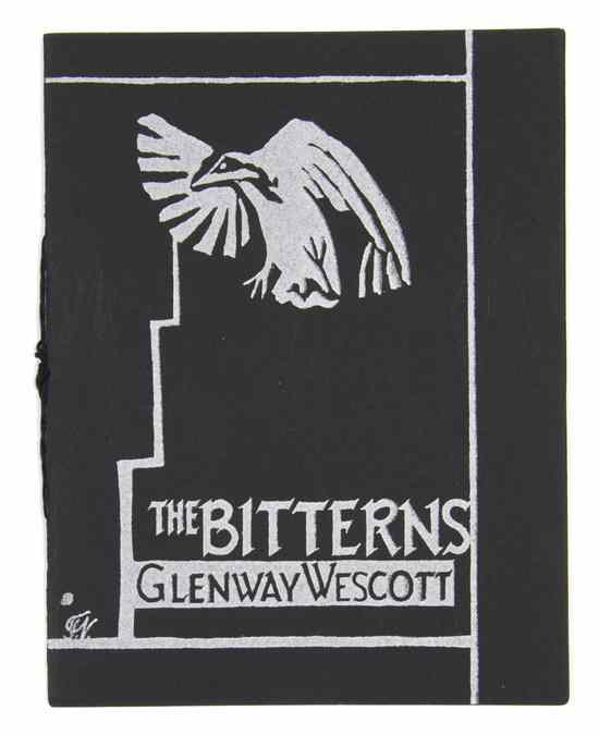 Appraisal: POETRY WESTCOTT GLENWAY The Bitterns a Book of Twelve Poems