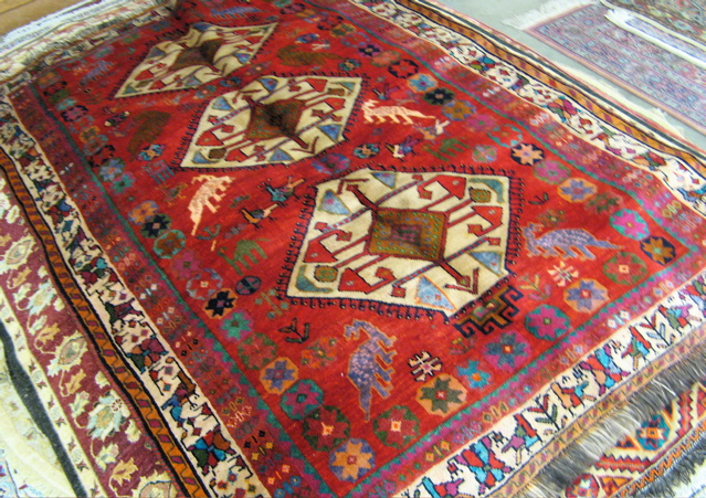 Appraisal: PERSIAN TRIBAL AREA RUG ' x '