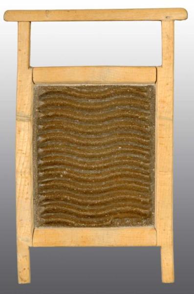 Appraisal: Small Washboard Description Gray pottery ribs Condition Excellent Size T