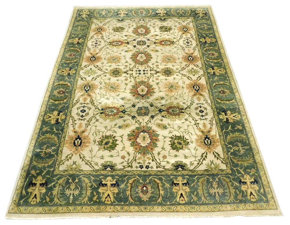 Appraisal: RUG Persian pattern carpet ' x ' modern hand-woven classic