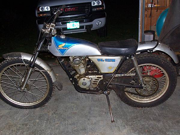 Appraisal: c Honda TL Trials MotorcycleFrame no TL Honda s long