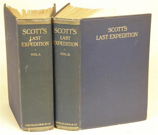 Appraisal: Scott's Last Expedition two volumes published London by Smith Elder