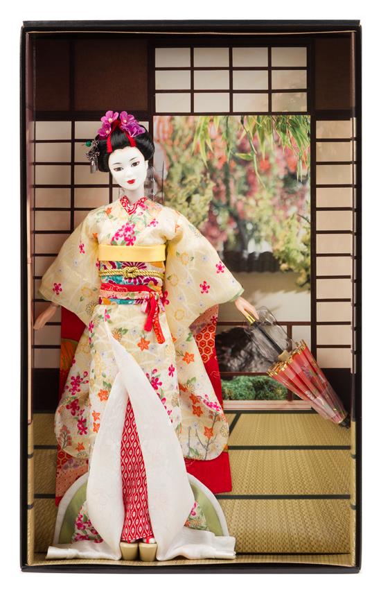 Appraisal: Sale Lot A Gold Label Maiko Barbie model j