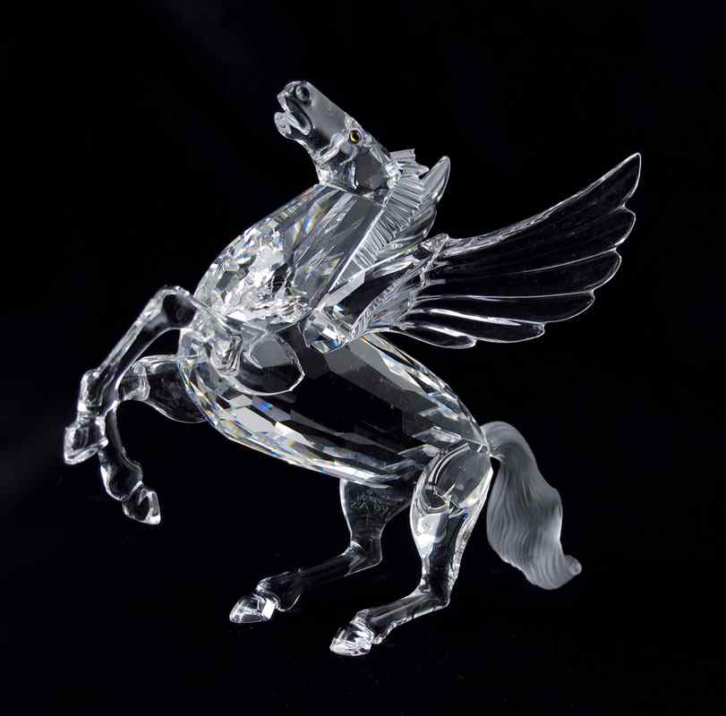 Appraisal: SWAROVSKI CRYSTAL FABULOUS CREATURE PEGASUS Adi Stocker designer issued ''