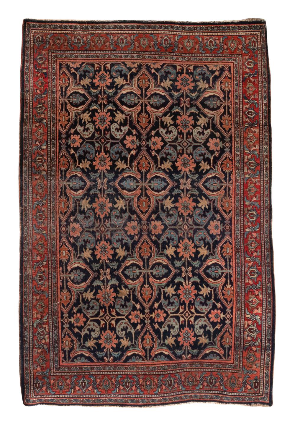 Appraisal: BIDJAR RUG X FIRST QUARTER OF THE TH CENTURYBIDJAR RUG