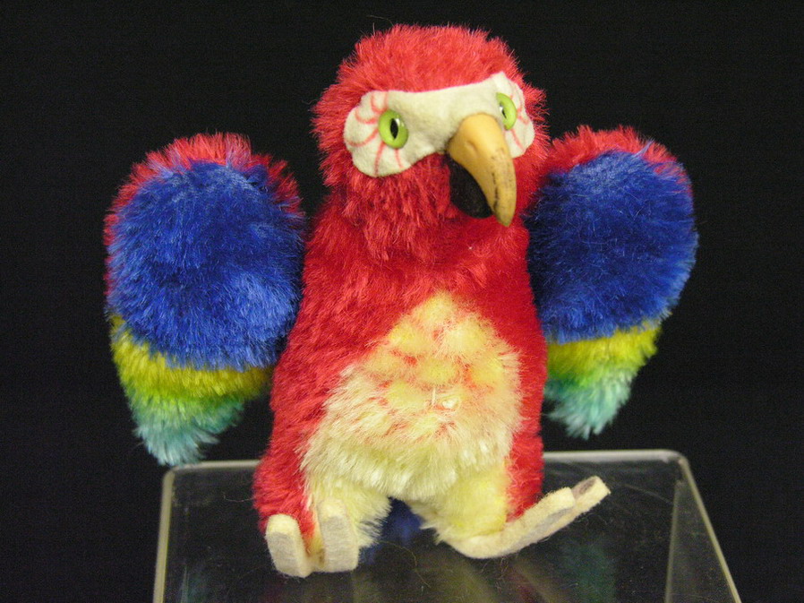 Appraisal: STEIFF PARROT Estate Item - - no button