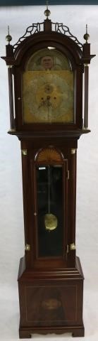 Appraisal: LATE TH CENTURY MAHOGANY TALL CASE CLOCK BYBIGELOW AND KENNARD