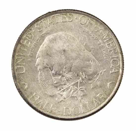 Appraisal: A U S Albany New York Commemorative Silver Half Dollar