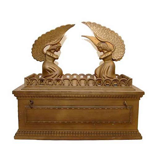 Appraisal: IOOF Gold Painted Ark Of The Covenant Gold Painted Ark