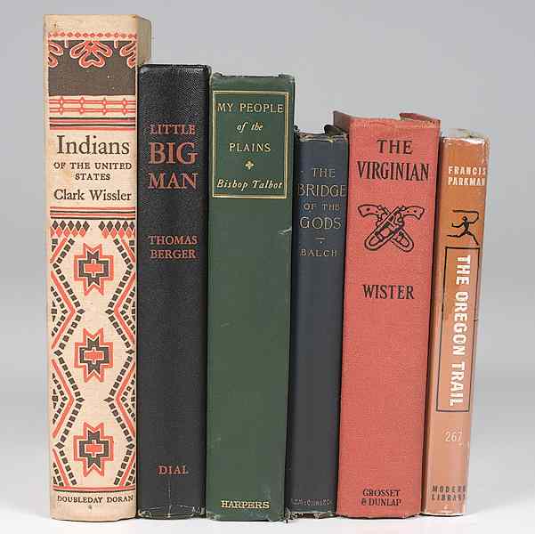 Appraisal: American Indian - Western Books on the West lot of