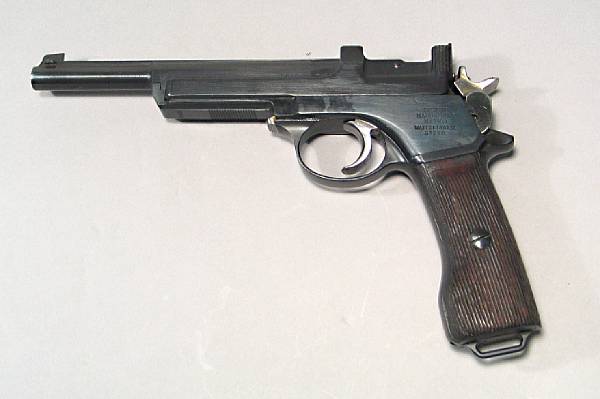 Appraisal: A Mannlicher Model Argentine contract semi-automatic pistol Serial no mm