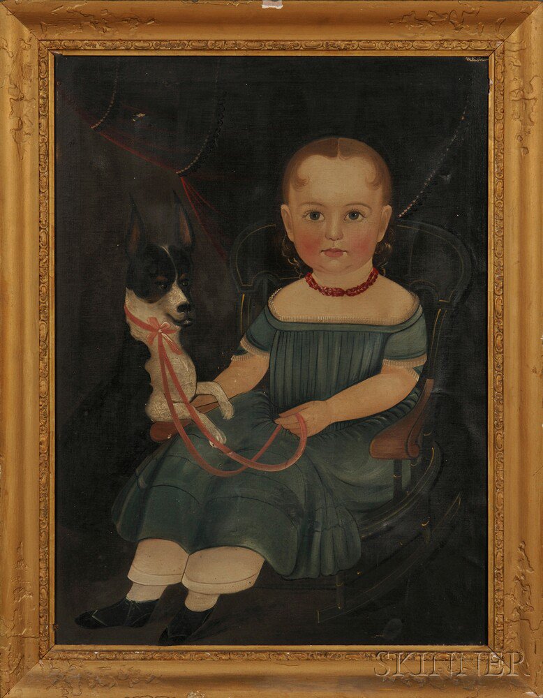 Appraisal: Sturtevant J Hamblen Maine Massachusetts fl - Portrait of Young