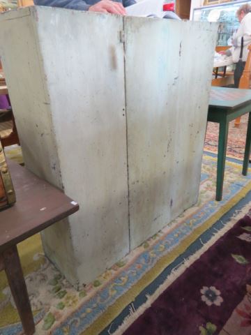 Appraisal: Painted Cupboard wide tall