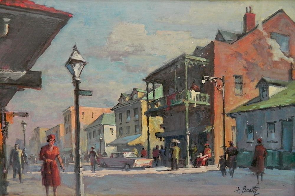 Appraisal: Frank Beatty oil Frank Beatty American - - ''New Orleans