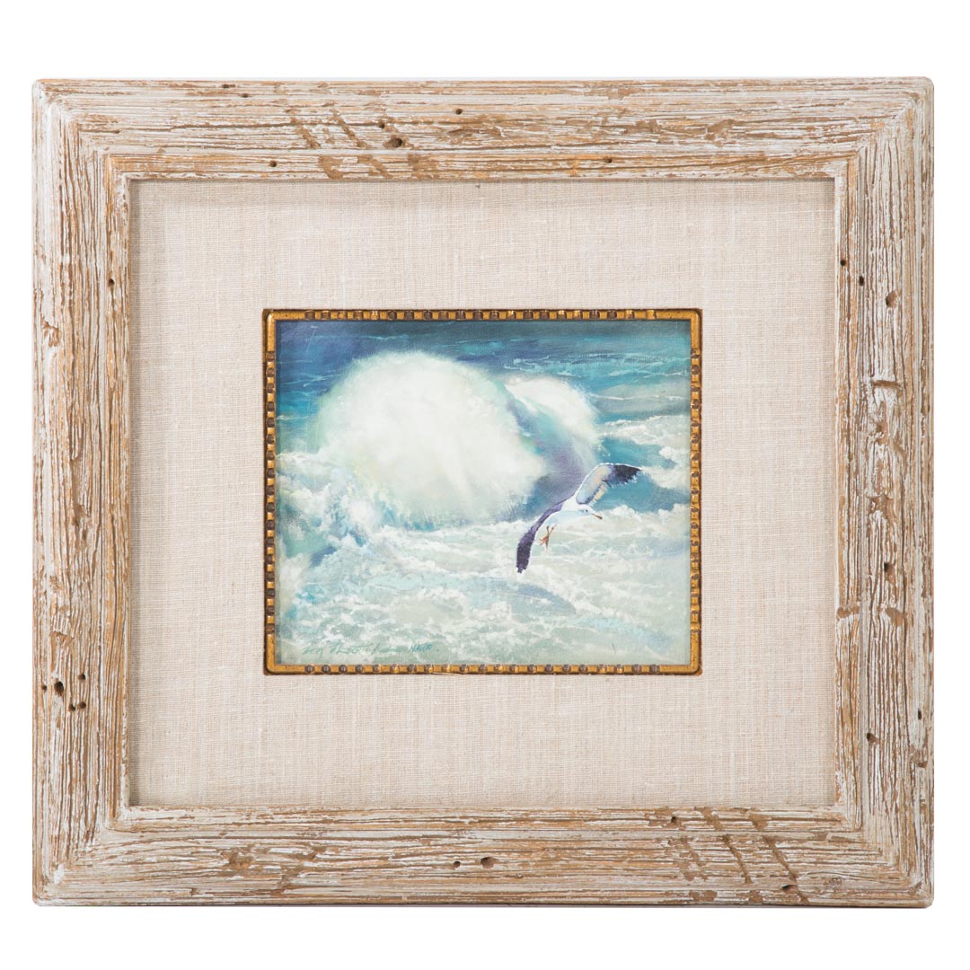 Appraisal: Donald Conrad Pretchel Seagull Over Waves oil American b Oil