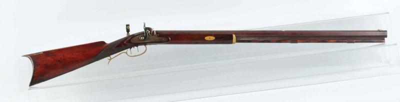 Appraisal: Philadelphia Half-Stock Rifle by E Anschutz Description Overall length Barrel