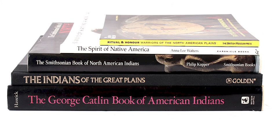 Appraisal: Collection of Native American Informational Books Featured in this lot