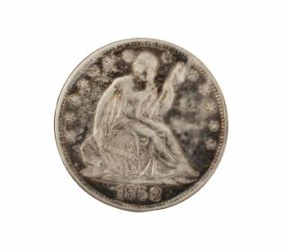 Appraisal: O Seater Liberty Half Dollar AU