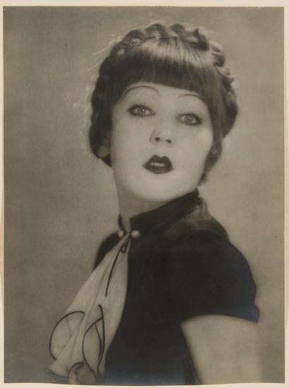 Appraisal: MAN RAY - Portrait of Catherine Heesling Paris Gelatin silver