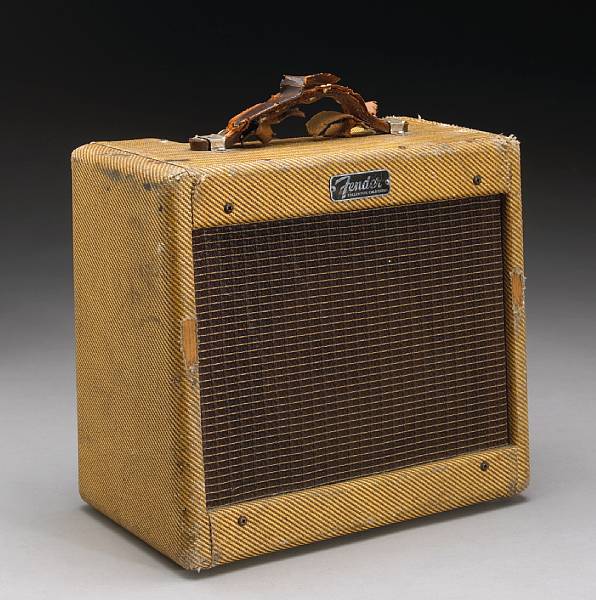 Appraisal: A Jerry Garcia Fender Champ-Amp amplifier circa s A Narrow