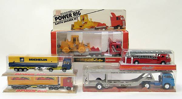 Appraisal: Boxed scale vans Lot of rd scale boxed themed trucks